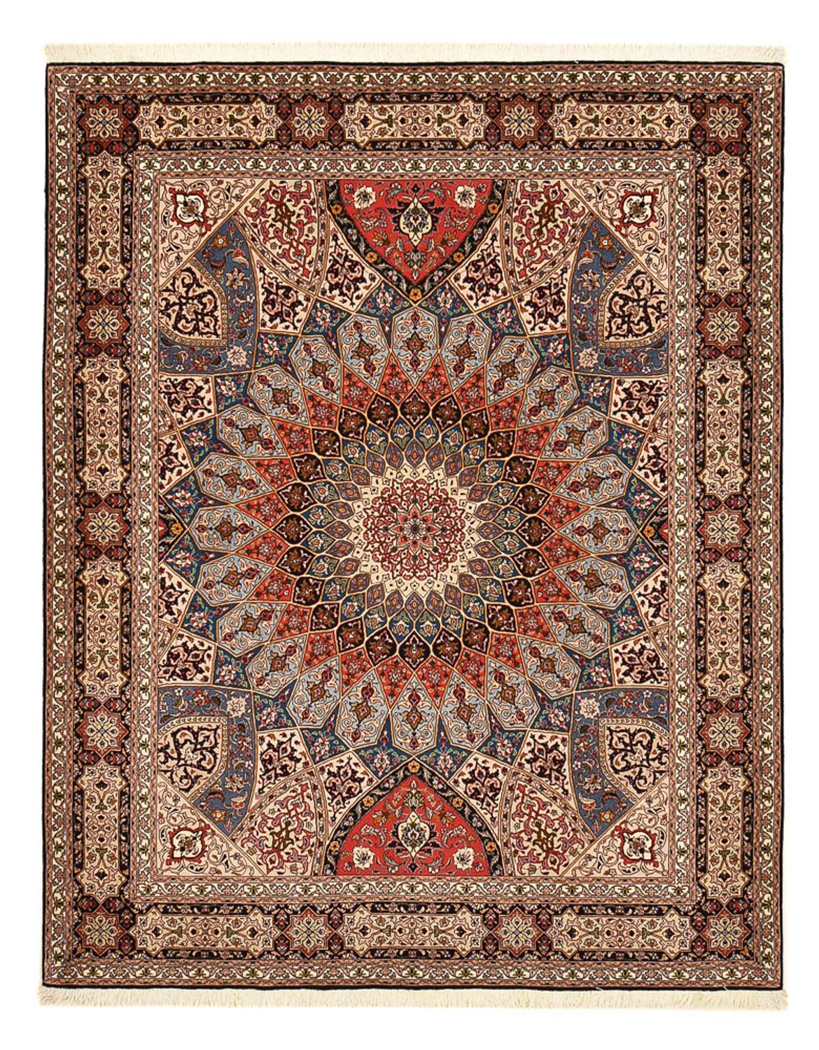 Perser Rug - Tabriz - Royal - 255 x 205 cm - dark beige