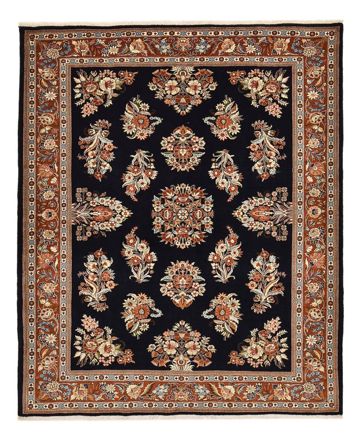 Perser Rug - Classic - 228 x 180 cm - dark blue