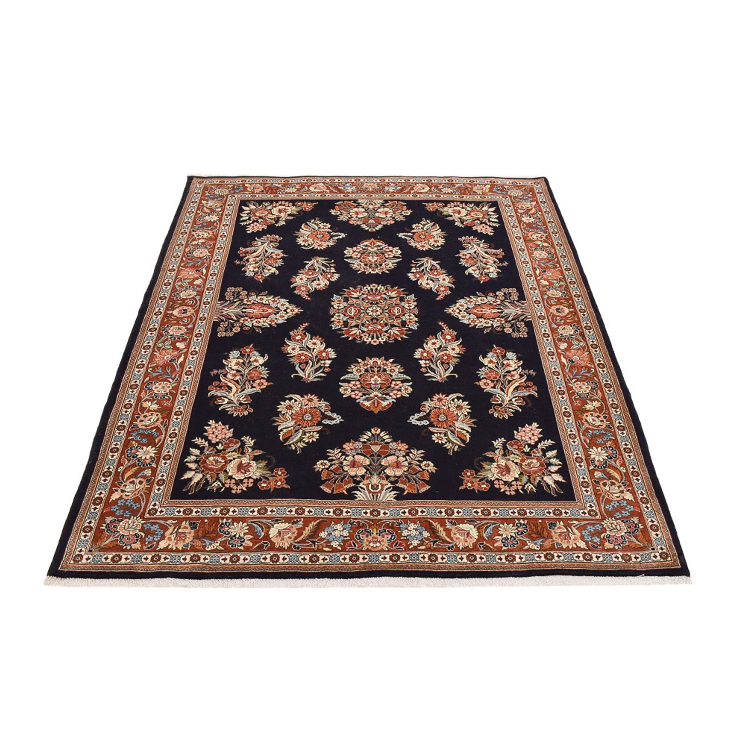 Perser Rug - Classic - 228 x 180 cm - dark blue