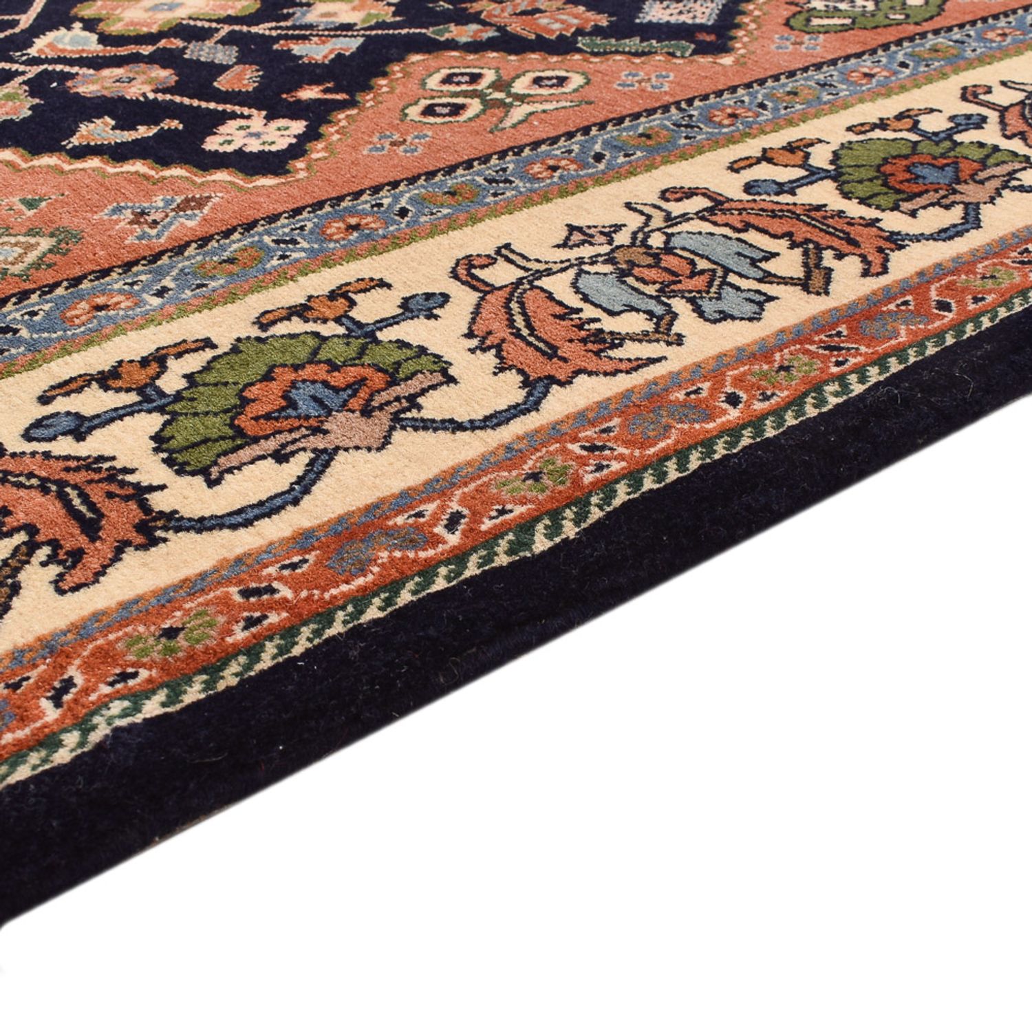 Gabbeh Rug - Kashkuli Perser - 233 x 169 cm - dark blue