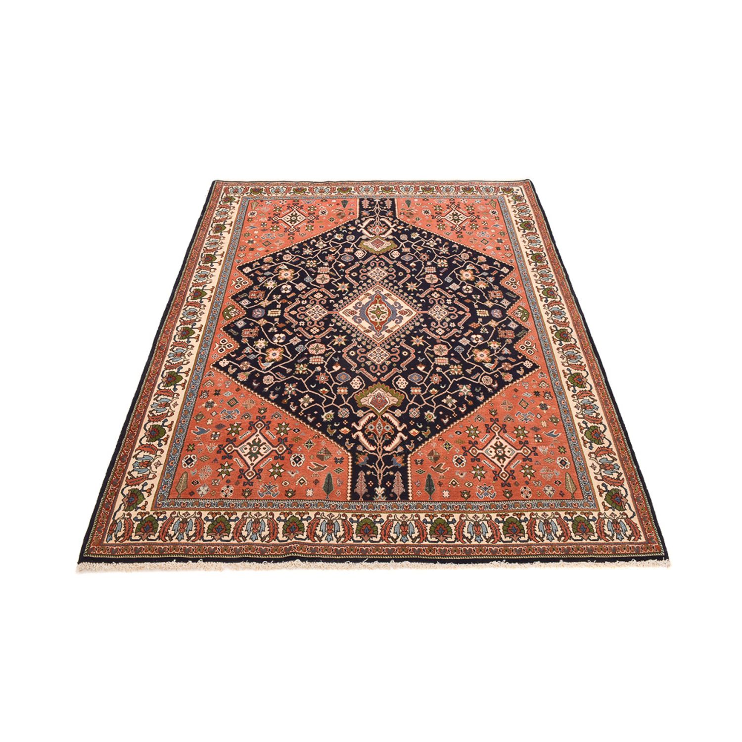 Gabbeh Rug - Kashkuli Perser - 233 x 169 cm - dark blue