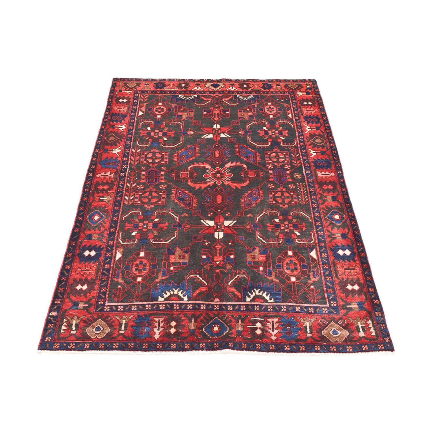 Perser Rug - Nomadic - 212 x 139 cm - red