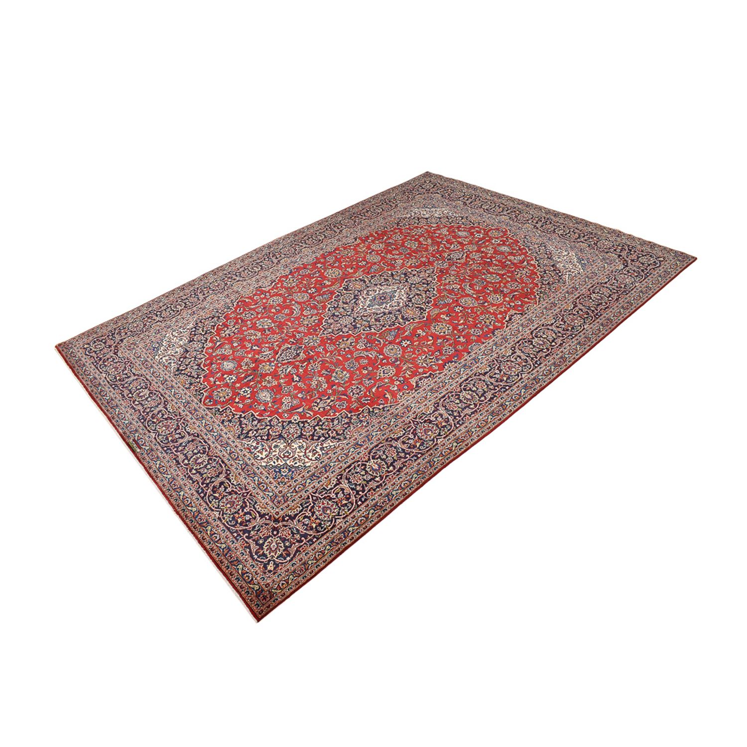 Perser Rug - Keshan - 399 x 293 cm - red