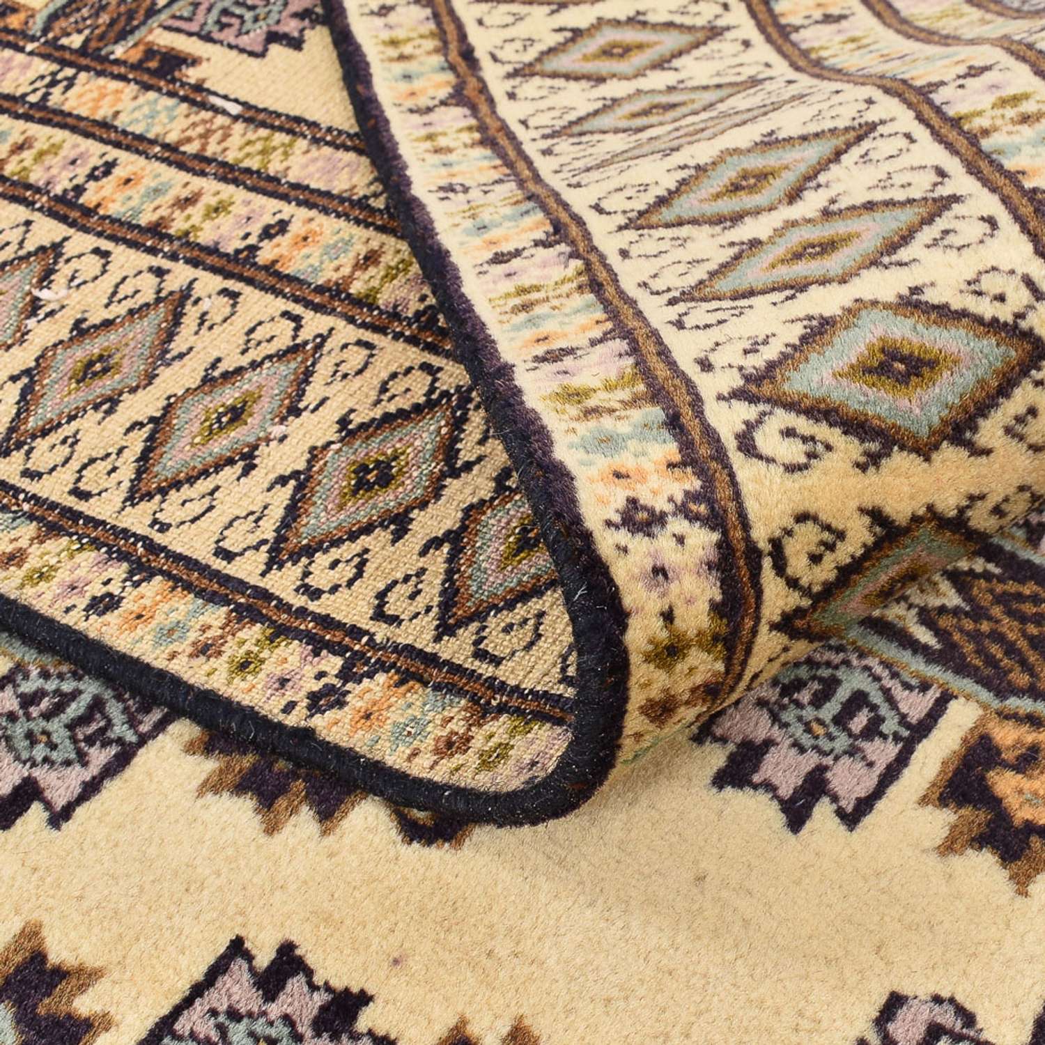 Turkaman Rug - 192 x 119 cm - sand