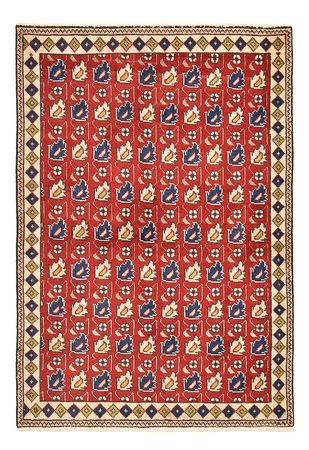 Perser Rug - Tabriz - 140 x 96 cm - red