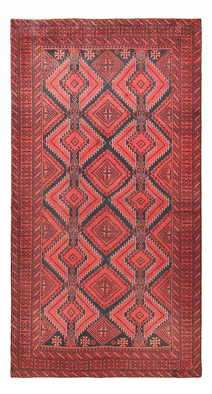 Runner Belutsch Rug - 188 x 100 cm - red