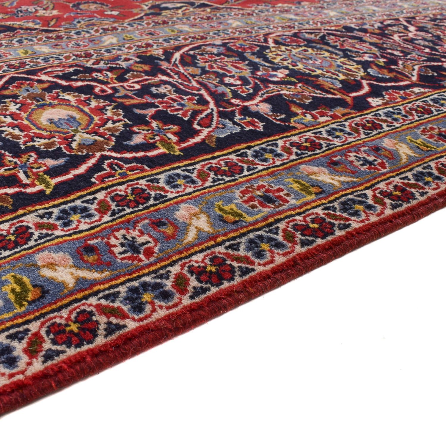 Perser Rug - Keshan - 395 x 297 cm - red