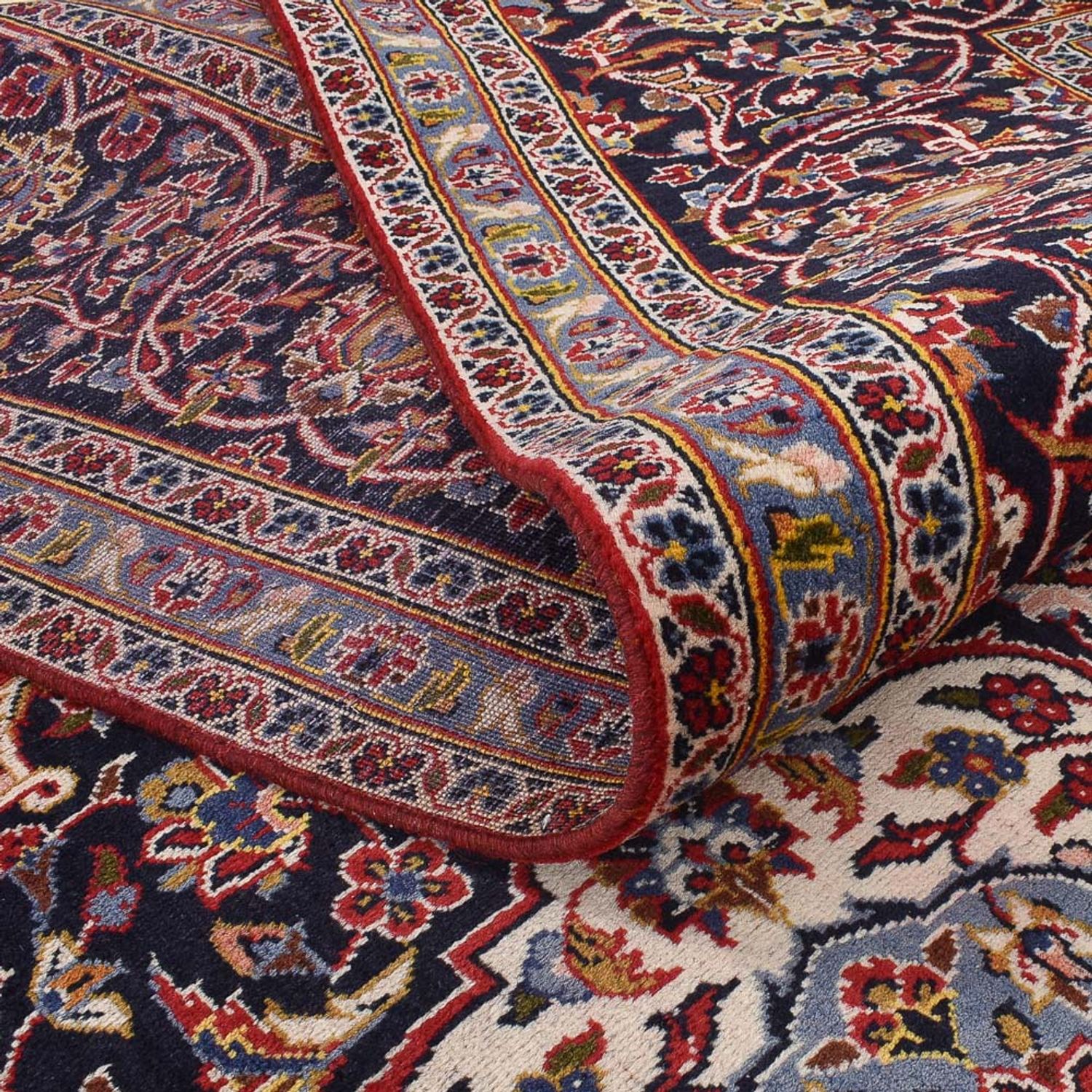 Perser Rug - Keshan - 395 x 297 cm - red