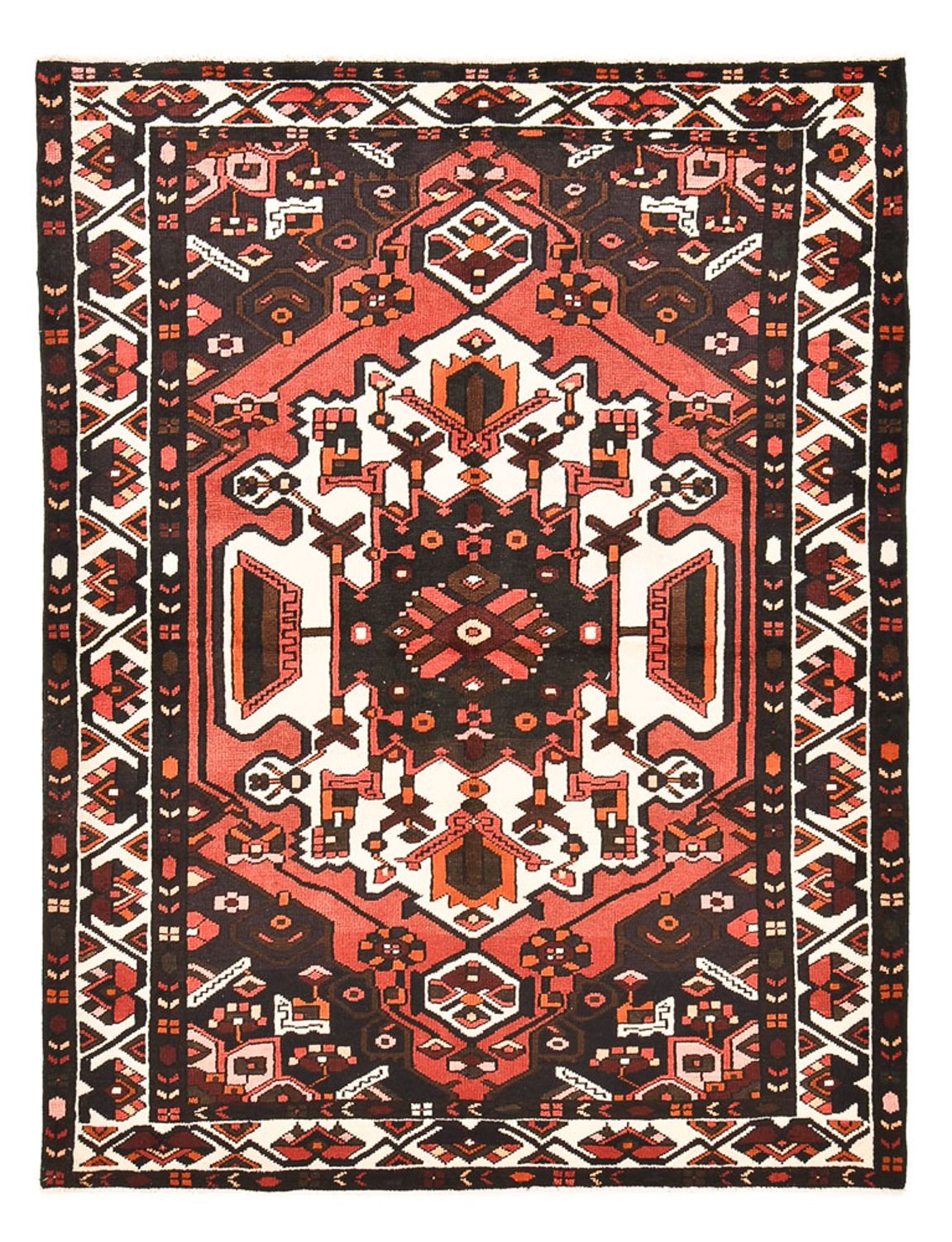 Perser Rug - Nomadic - 218 x 165 cm - multicolored