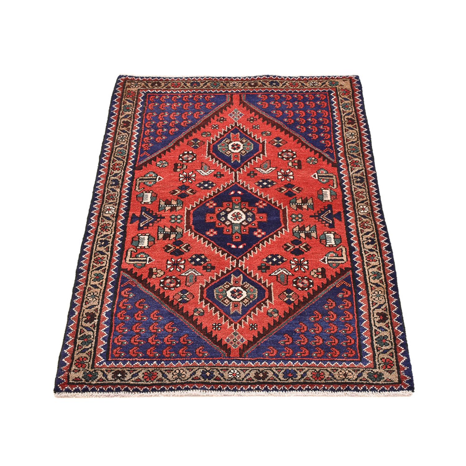 Perser Rug - Nomadic - 148 x 97 cm - multicolored