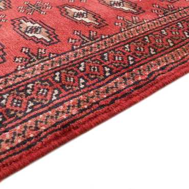 Runner Turkaman Rug - 285 x 77 cm - red