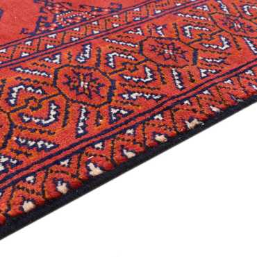 Runner Turkaman Rug - 277 x 75 cm - red