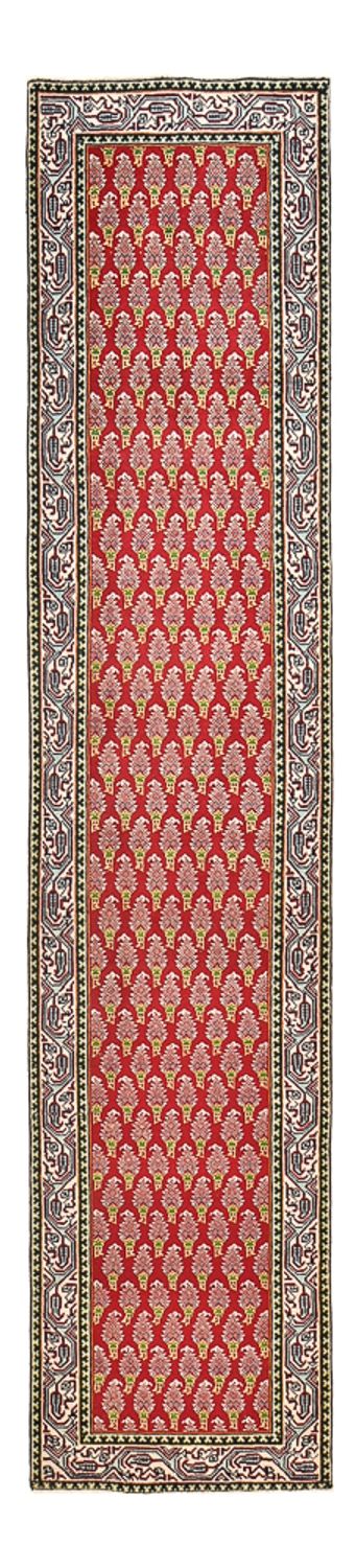 Runner Perser Rug - Tabriz - 373 x 80 cm - rust