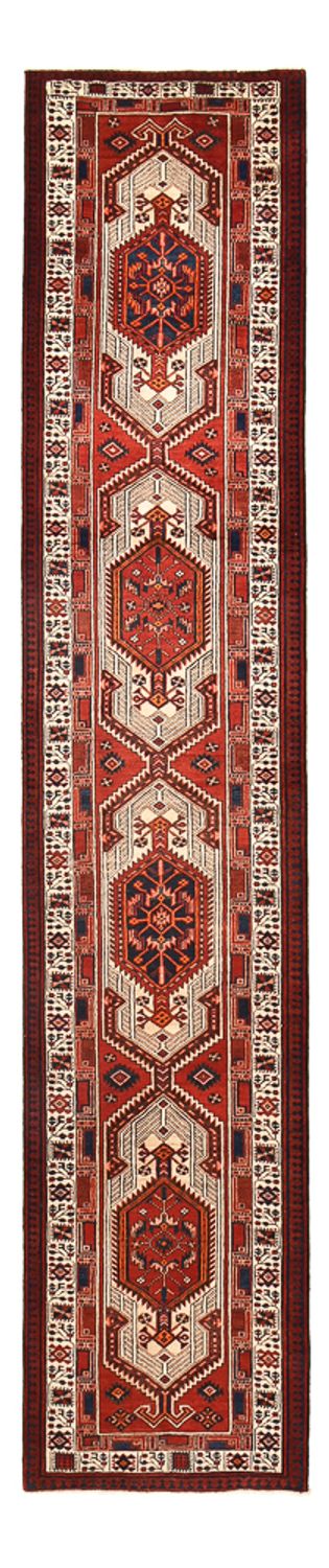 Runner Perser Rug - Tabriz - 460 x 98 cm - rust