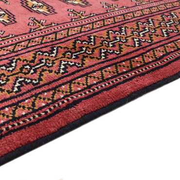 Runner Turkaman Rug - 285 x 105 cm - red