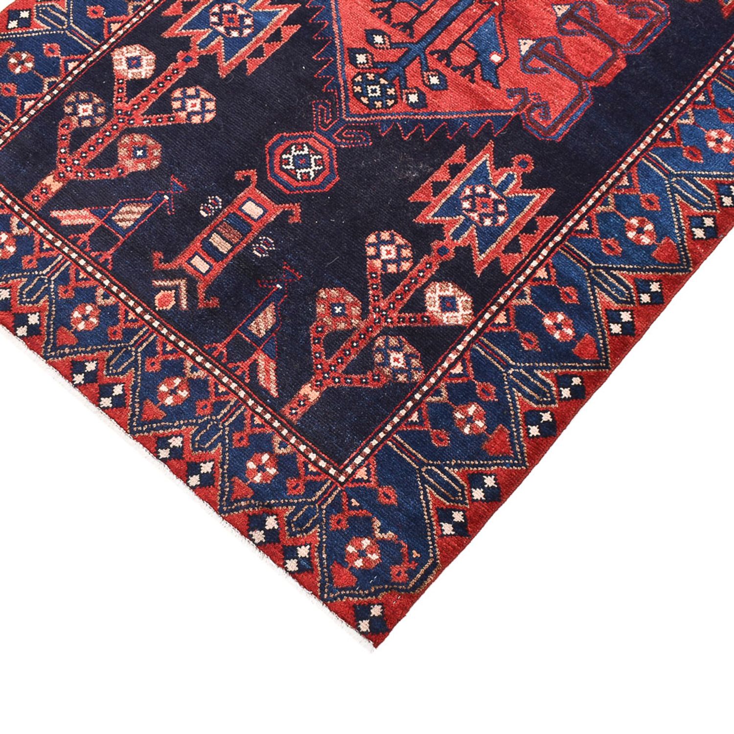 Runner Perser Rug - Nomadic - 285 x 102 cm - dark blue