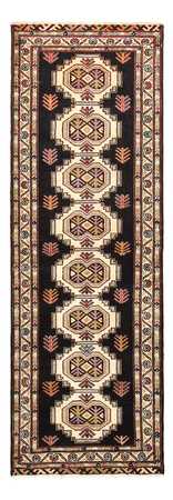 Runner Turkaman Rug - 187 x 63 cm - dark blue