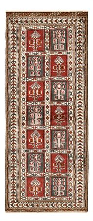 Runner Turkaman Rug - 186 x 76 cm - multicolored