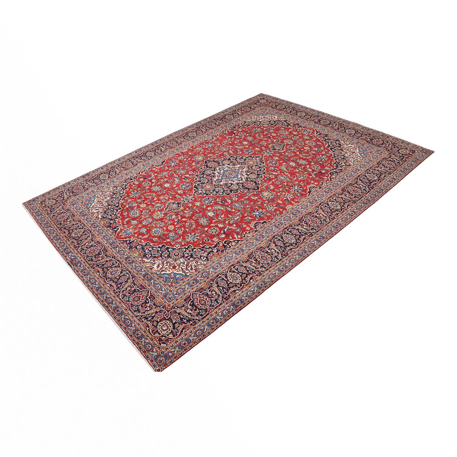 Perser Rug - Keshan - 383 x 273 cm - red