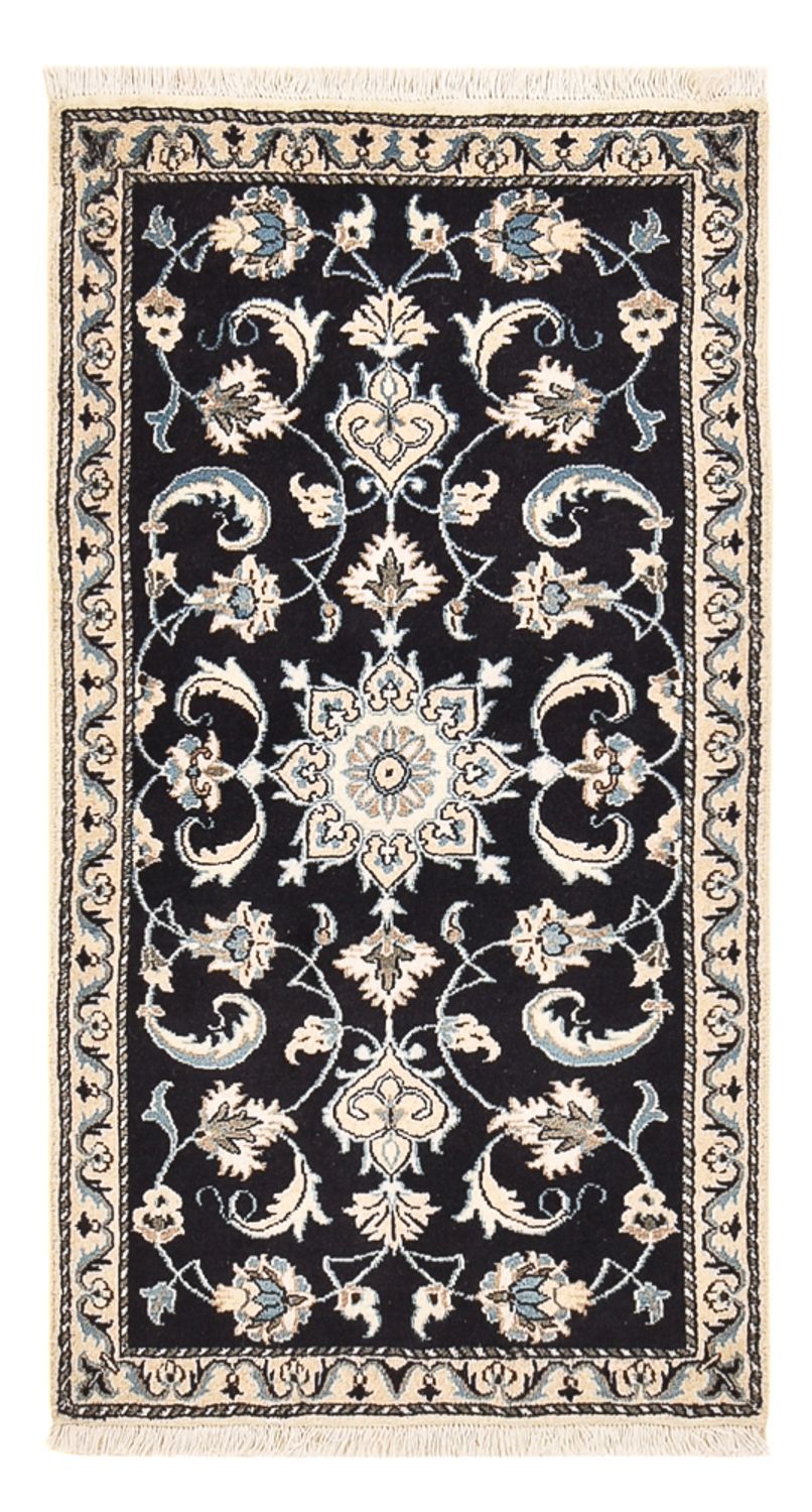 Perser Rug - Nain - 137 x 71 cm - dark blue