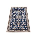 Perser Rug - Nain - 138 x 67 cm - dark blue