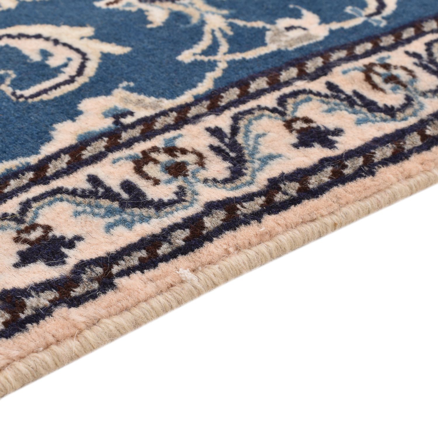 Perser Rug - Nain - 133 x 70 cm - petrol blue