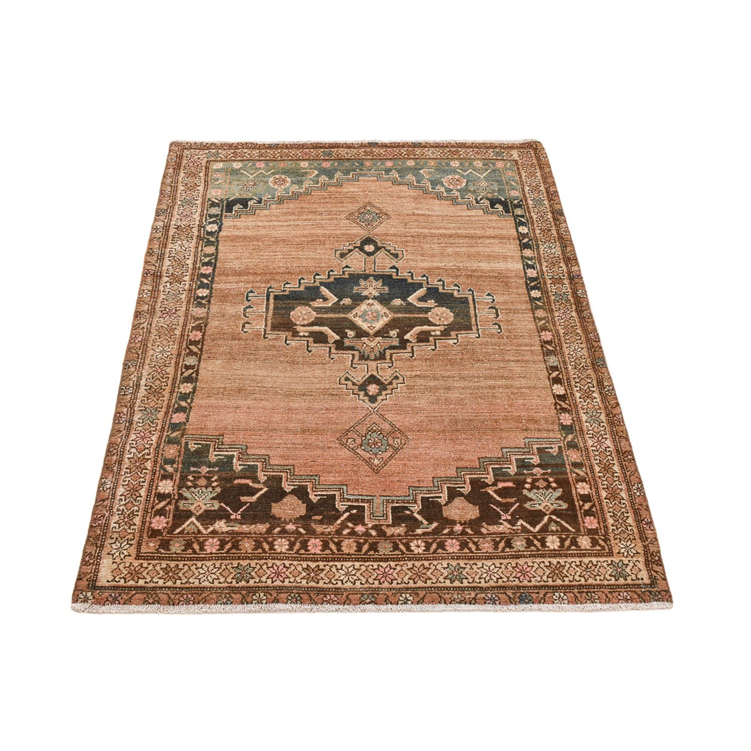 Vintage Rug - 186 x 126 cm - light red