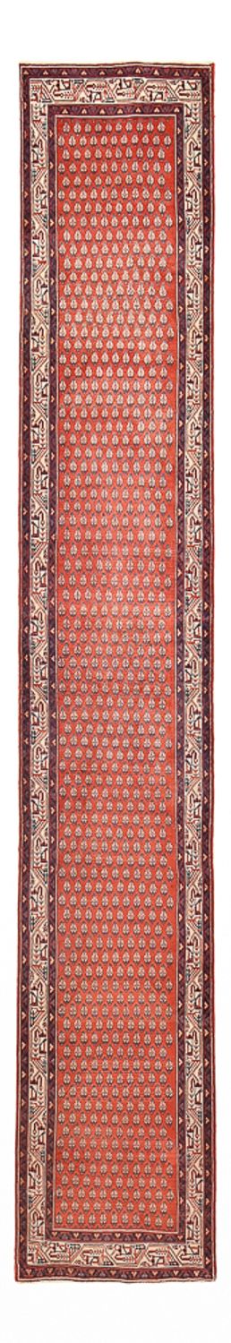 Runner Perser Rug - Mir - 462 x 77 cm - rust