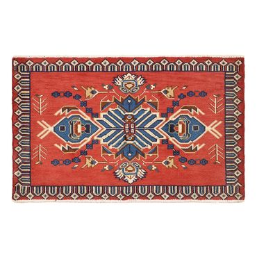 Perser Rug - Nomadic - 93 x 57 cm - red