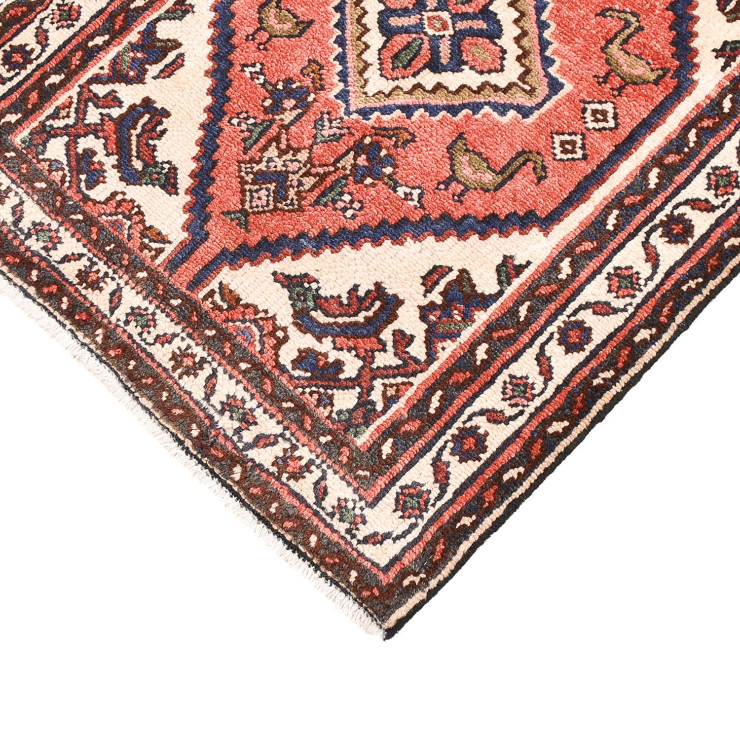 Perser Rug - Nomadic - 92 x 68 cm - light red