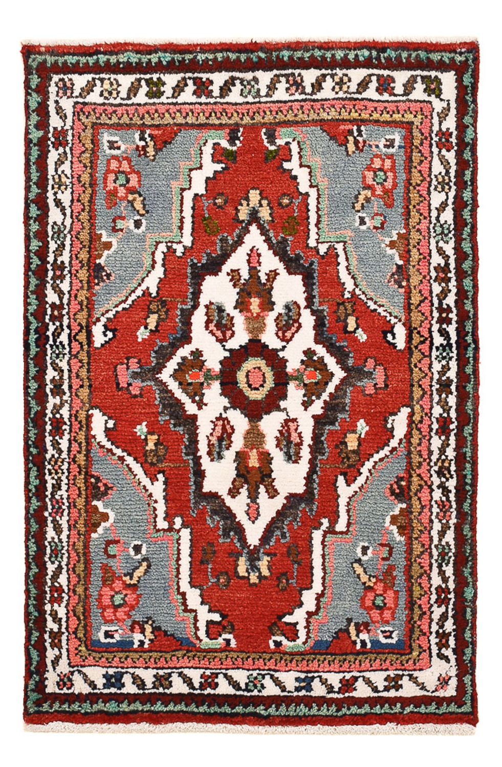 Perser Rug - Nomadic - 90 x 58 cm - red