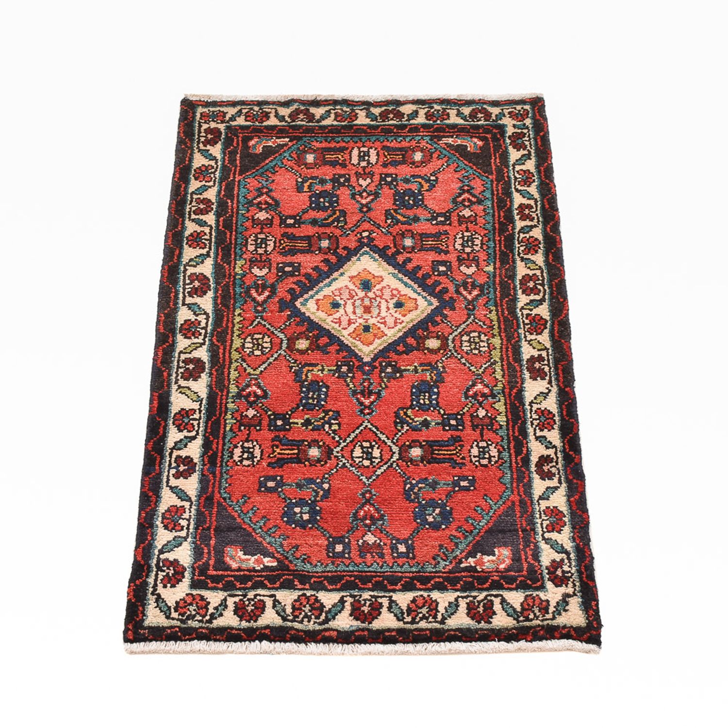 Perser Rug - Nomadic - 96 x 56 cm - red