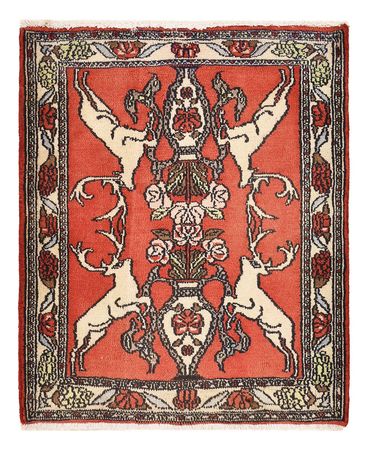 Perser Rug - Nomadic - 78 x 67 cm - red