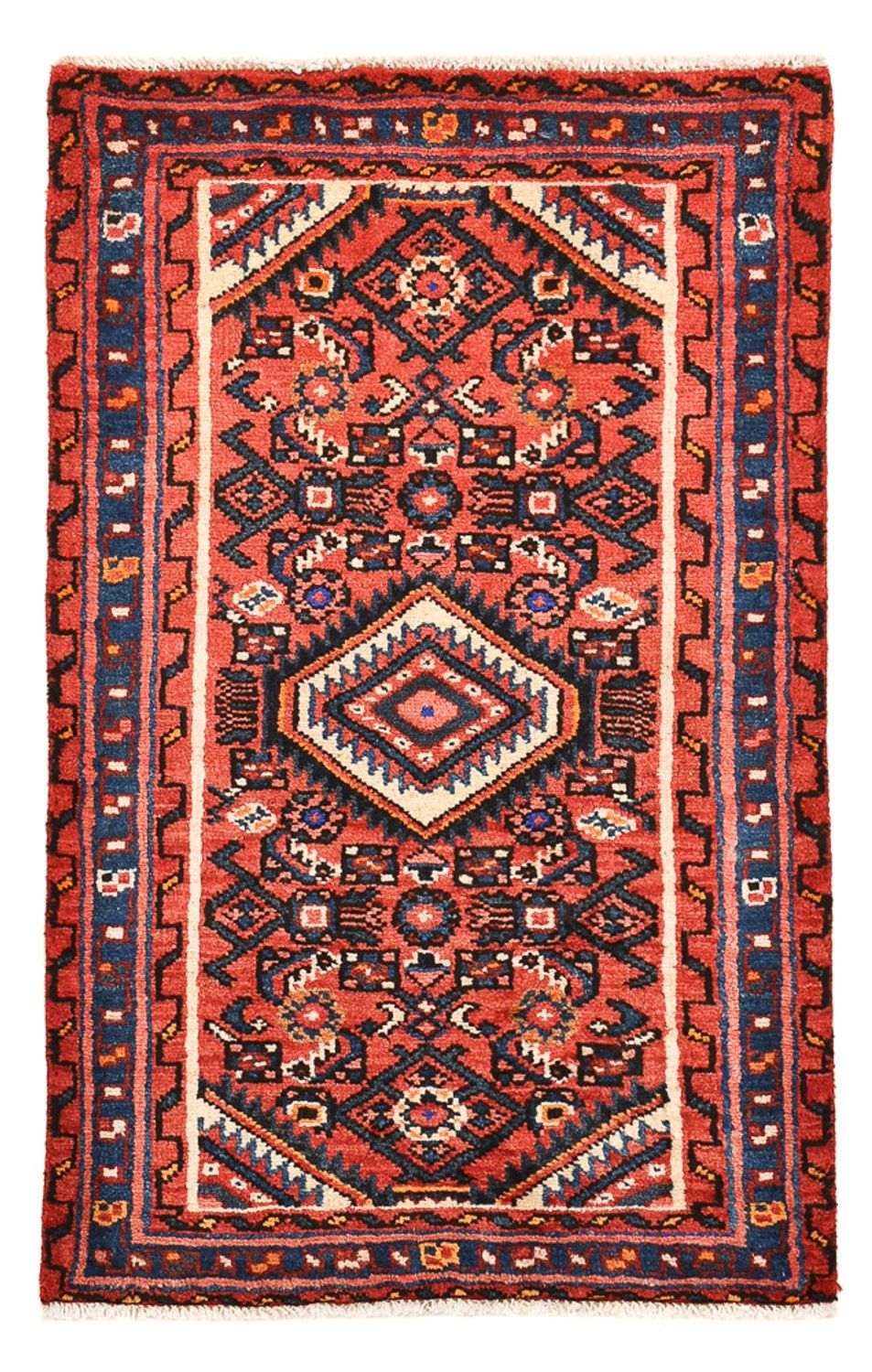 Perser Rug - Nomadic - 97 x 60 cm - red