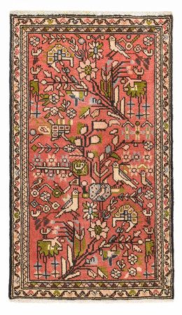 Perser Rug - Nomadic - 94 x 54 cm - red