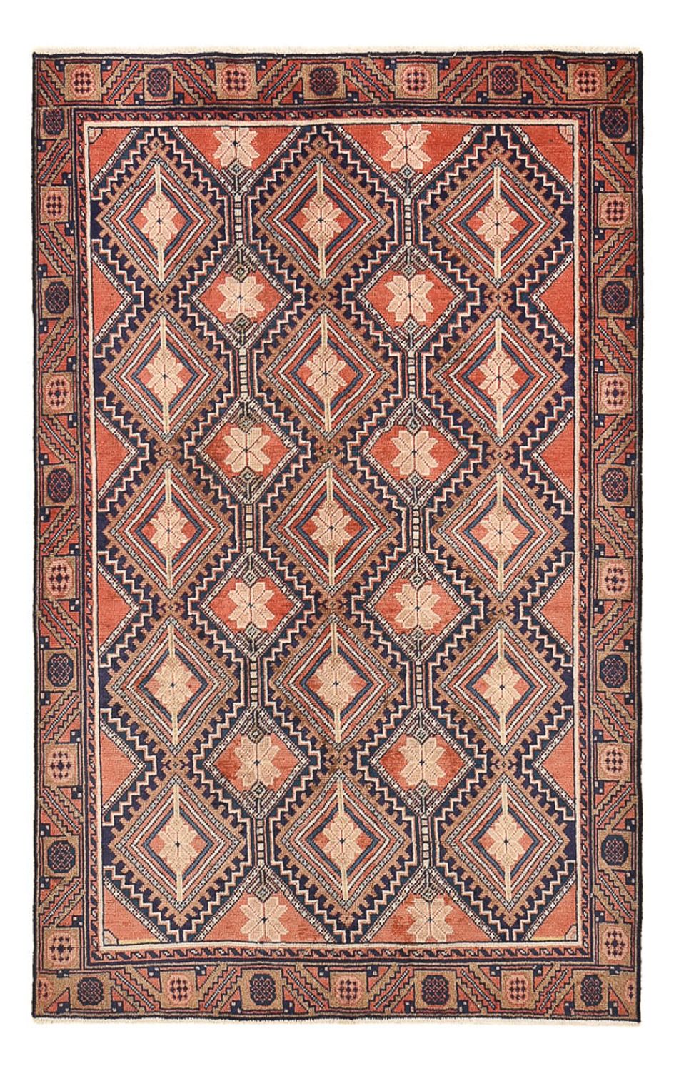 Perser Rug - Nomadic - 195 x 125 cm - multicolored