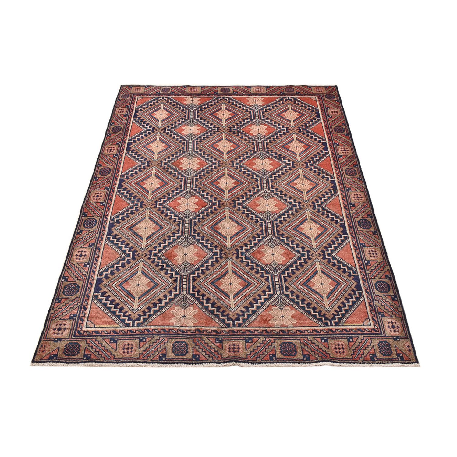 Perser Rug - Nomadic - 195 x 125 cm - multicolored