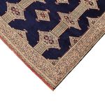 Turkaman Rug - 173 x 120 cm - dark blue