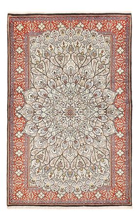 Perser Rug - Keshan - 228 x 147 cm - light grey