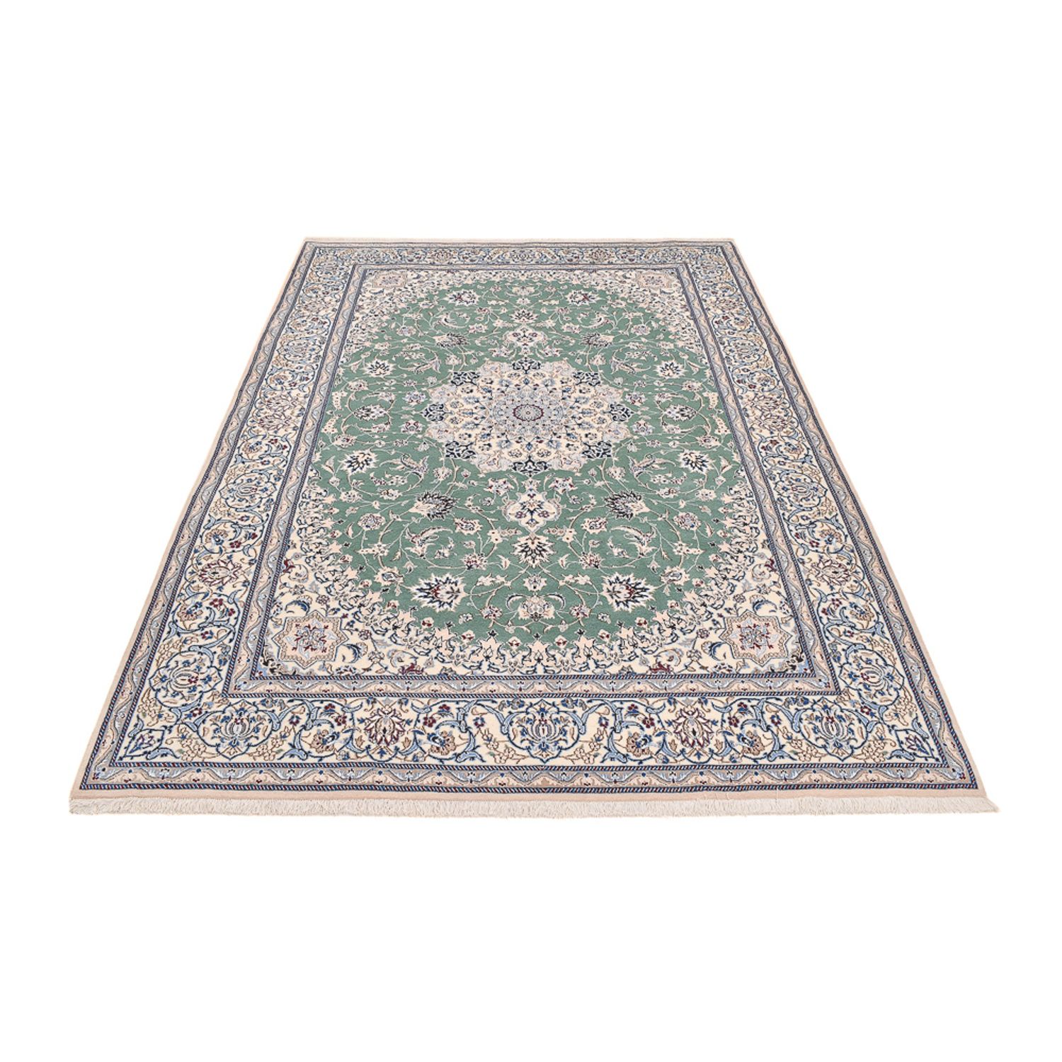 Perser Rug - Nain - Royal - 290 x 204 cm - green