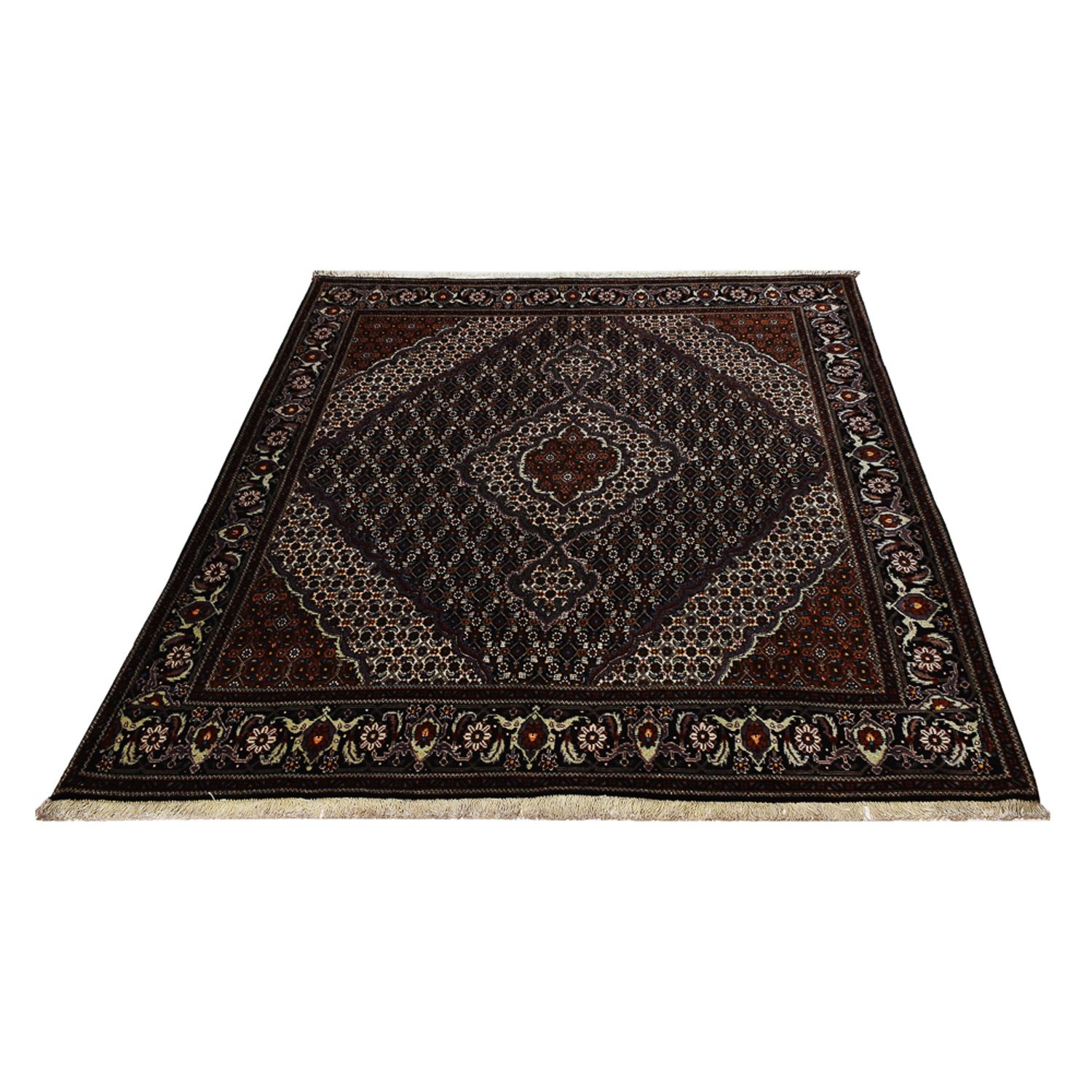 Perser Rug - Tabriz - Royal - 206 x 158 cm - anthracite