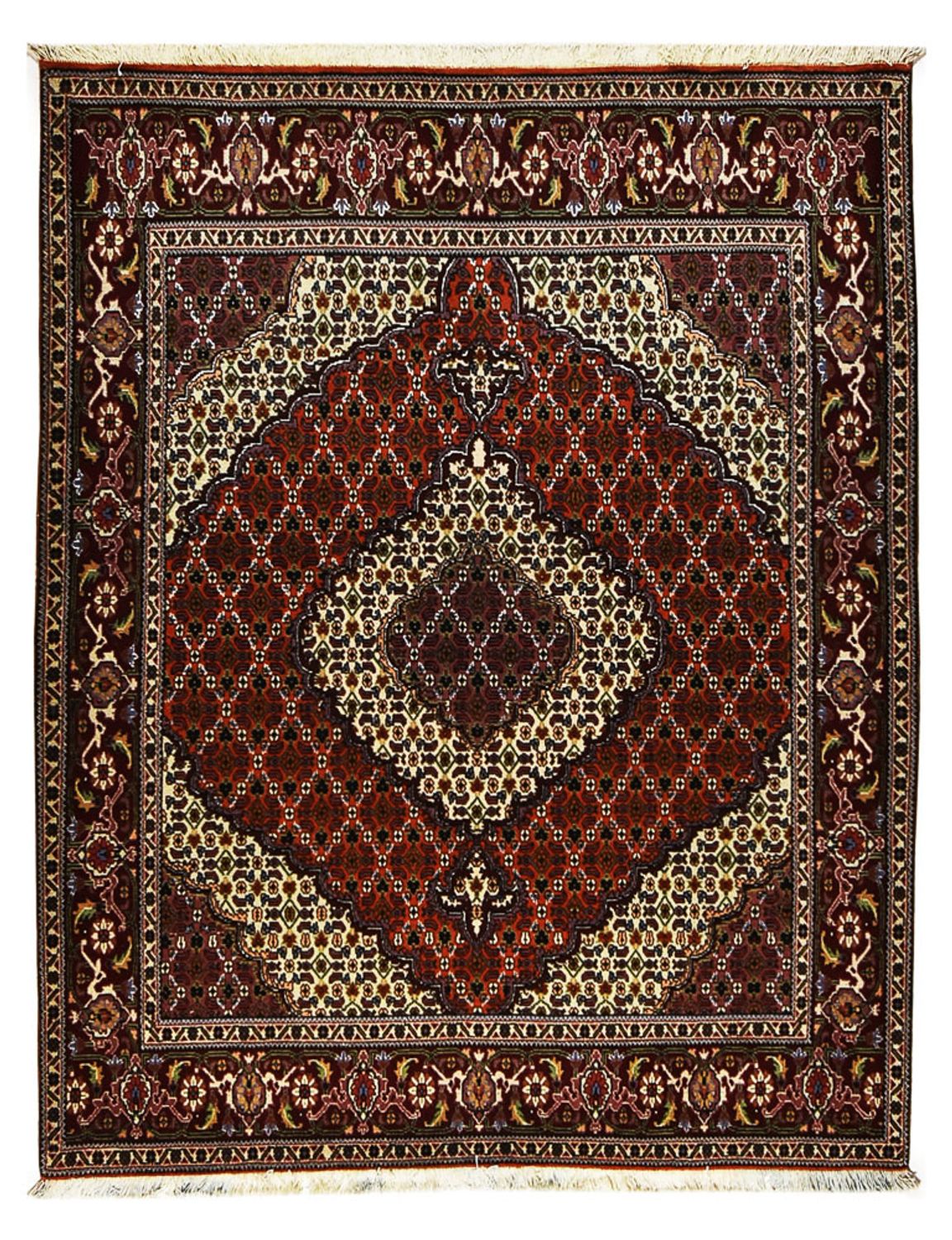 Perser Rug - Tabriz - Royal - 200 x 155 cm - dark red