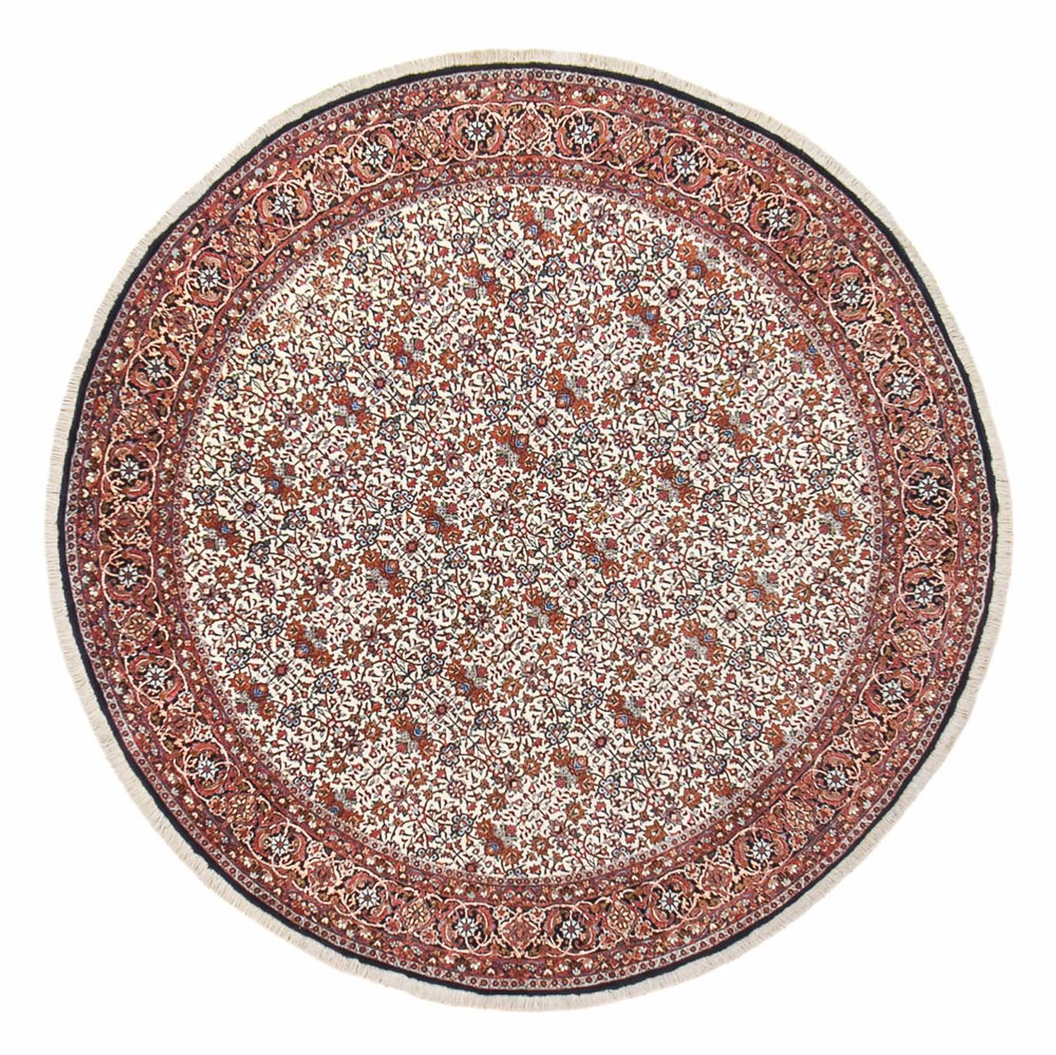 Perser Rug - Bidjar round  - 255 x 255 cm - light red