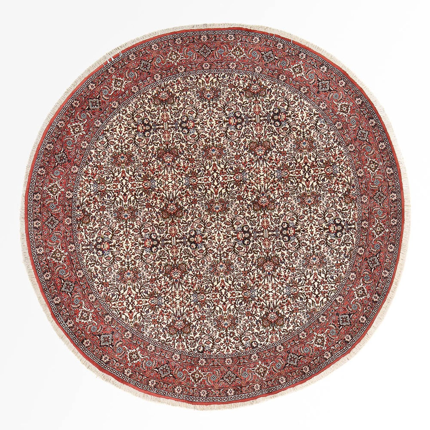 Perser Rug - Bidjar round  - 250 x 250 cm - light red