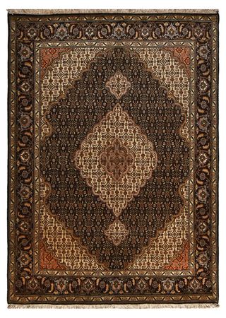 Perser Rug - Tabriz - Royal - 205 x 146 cm - dark brown