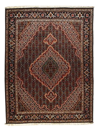 Perser Rug - Tabriz - Royal - 198 x 150 cm - dark brown