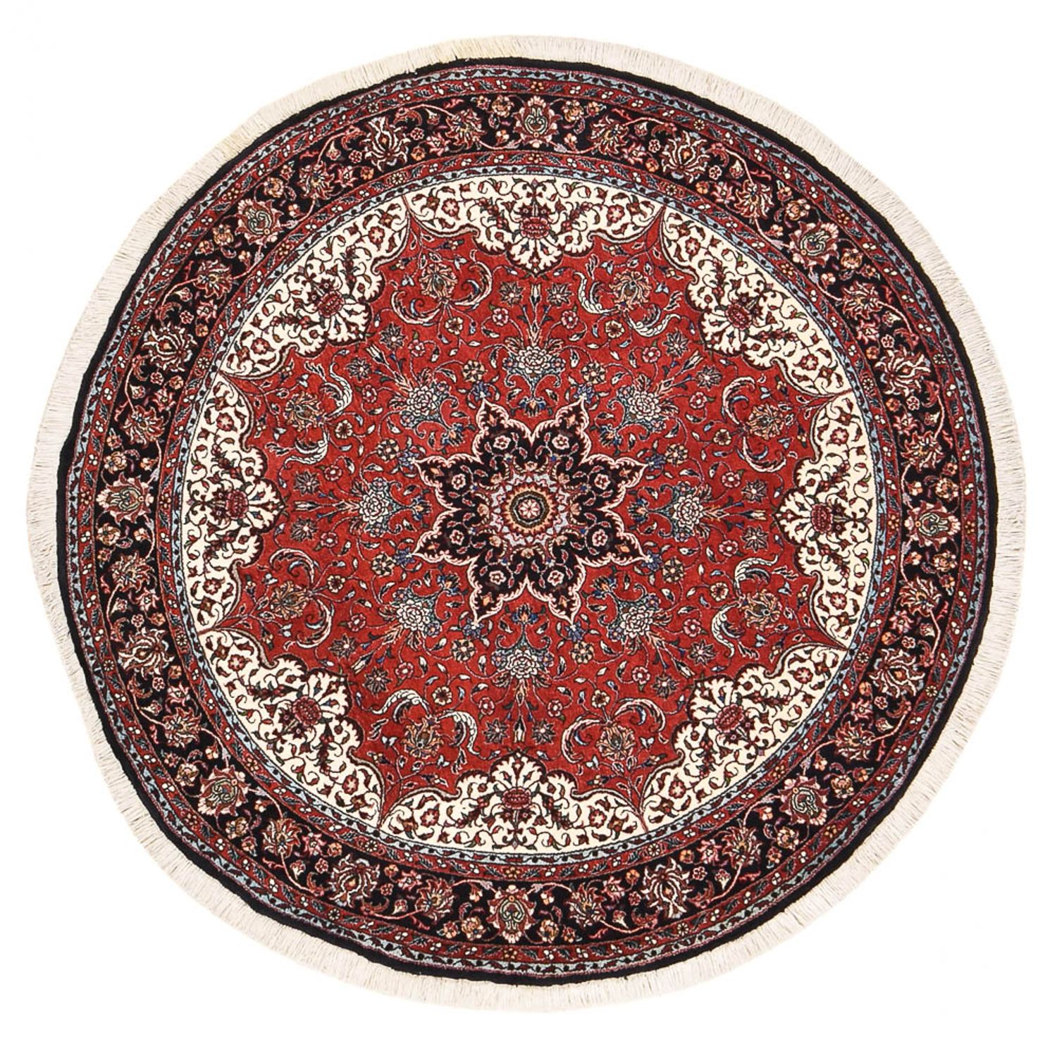 Perser Rug - Bidjar round  - 150 x 150 cm - red