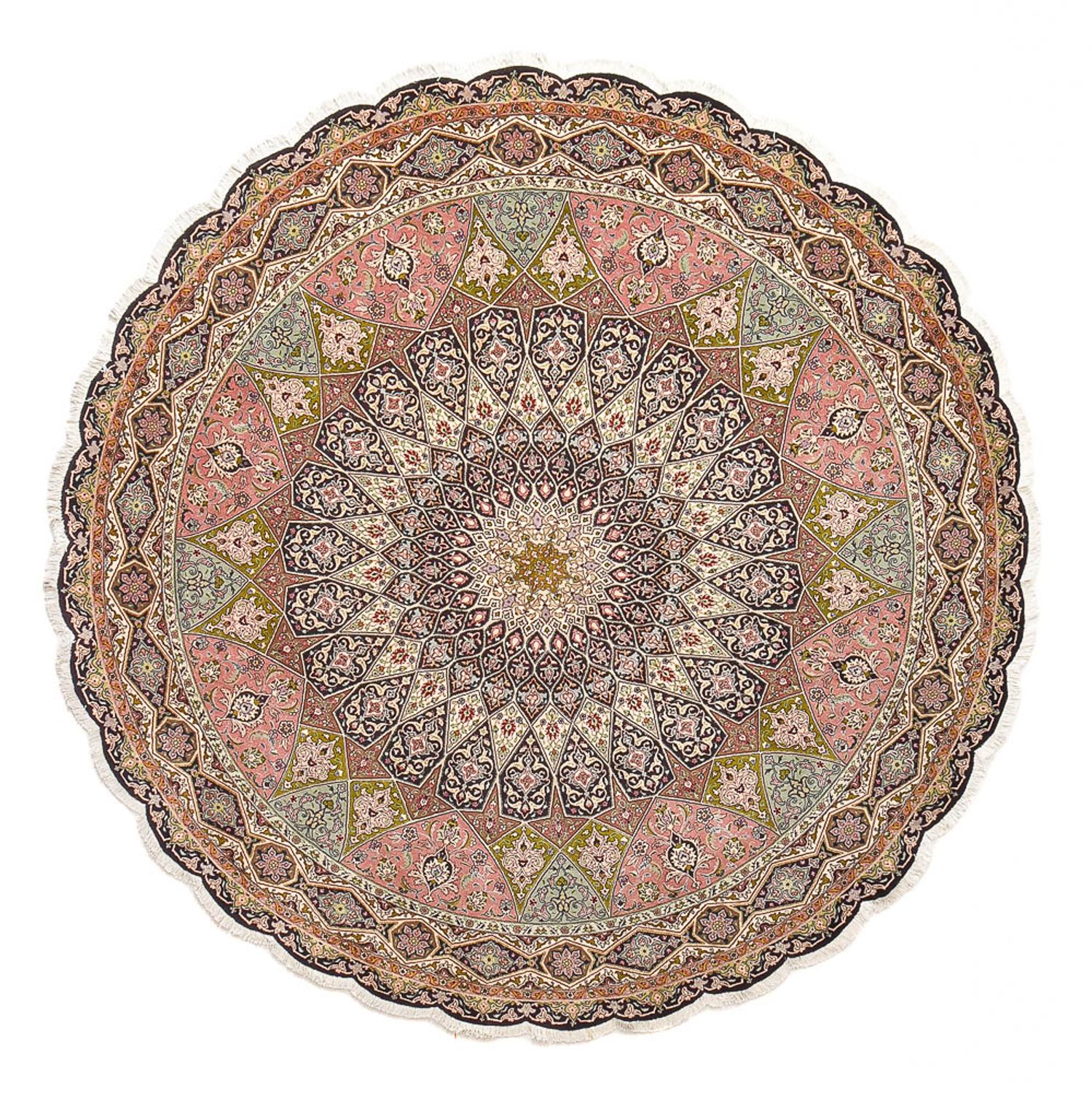 Perser Rug - Tabriz - Royal round  - 250 x 250 cm - multicolored