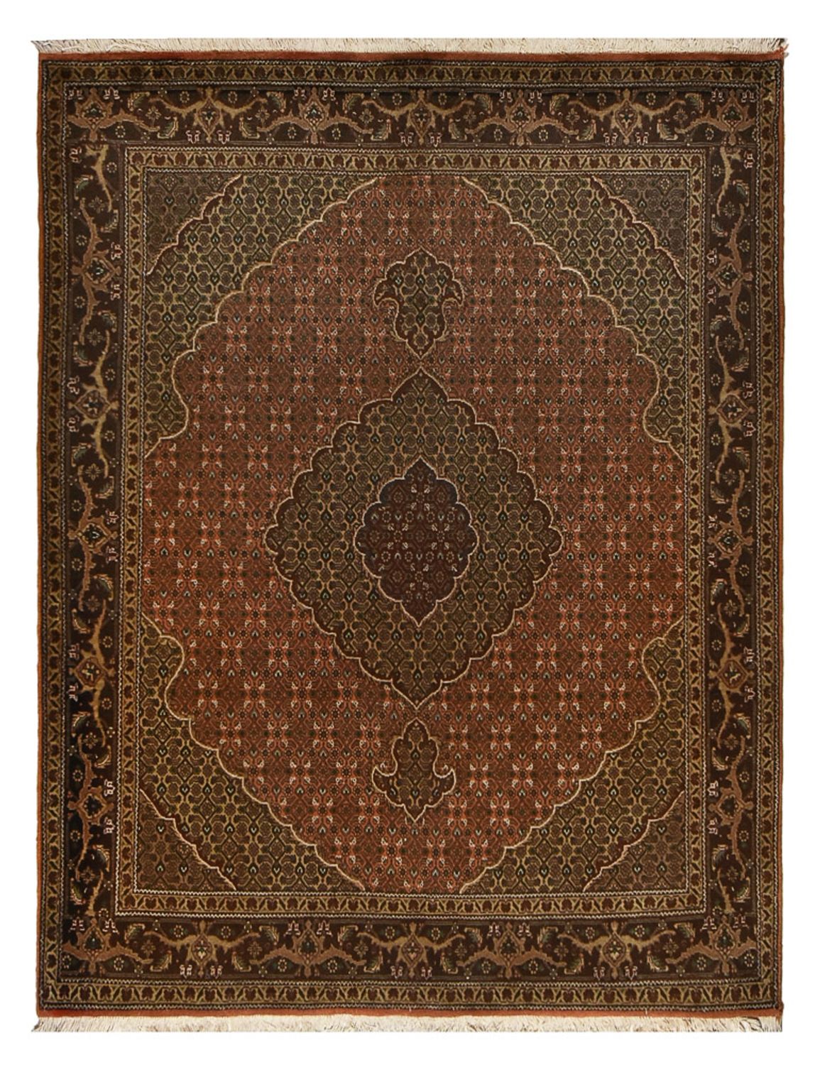 Perser Rug - Tabriz - Royal - 198 x 152 cm - light red