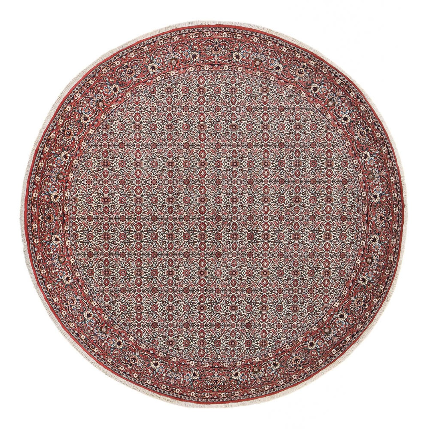 Perser Rug - Bidjar round  - 305 x 305 cm - light red